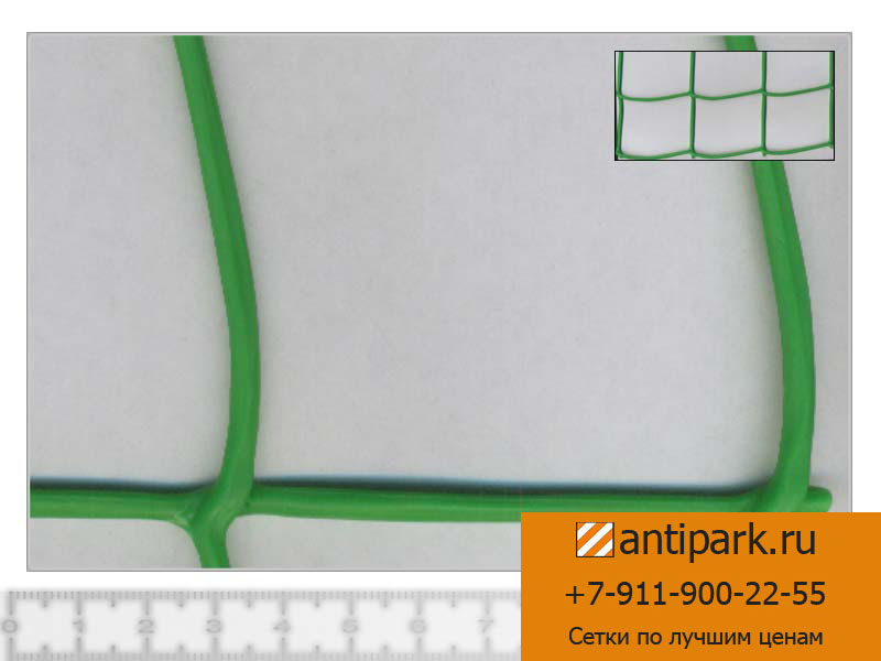 Садовая решетка полимерная зеленая Ф90-10м