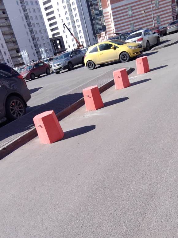 Установка столбов из бетона СПб